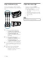 Preview for 17 page of Philips FWP3100D User Manual