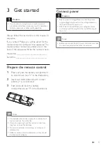 Preview for 11 page of Philips FWP3200D/85 User Manual