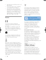 Предварительный просмотр 5 страницы Philips FWP3200D User Manual