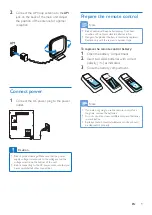 Предварительный просмотр 11 страницы Philips FWT3600 User Manual