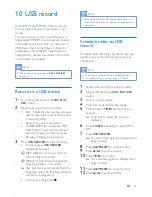 Preview for 21 page of Philips FWT6600 User Manual