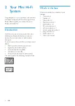 Preview for 6 page of Philips FWT6600X User Manual