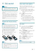 Preview for 13 page of Philips FWT6600X User Manual