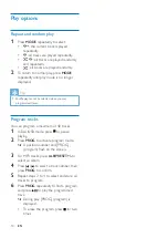 Preview for 16 page of Philips FWT6600X User Manual