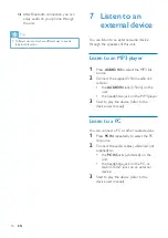 Preview for 18 page of Philips FWT6600X User Manual