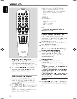 Preview for 16 page of Philips FWV182 User Manual