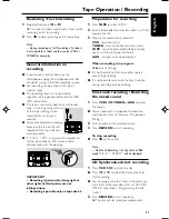 Предварительный просмотр 27 страницы Philips FWV357 User Manual