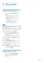 Предварительный просмотр 17 страницы Philips FX20 User Manual