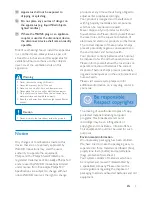 Предварительный просмотр 5 страницы Philips FX30 User Manual