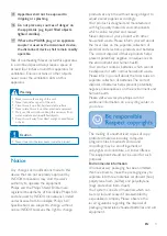 Предварительный просмотр 5 страницы Philips FX50 User Manual