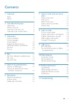 Preview for 3 page of Philips FX70 User Manual