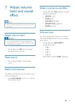 Preview for 19 page of Philips FX70 User Manual