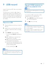 Preview for 21 page of Philips FX70 User Manual