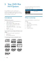 Preview for 8 page of Philips fxd18 User Manual