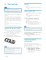 Preview for 16 page of Philips fxd18 User Manual