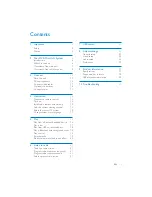 Preview for 3 page of Philips FXD58 User Manual