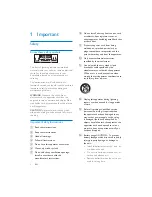 Preview for 4 page of Philips FXD58 User Manual