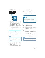 Preview for 19 page of Philips FXD58 User Manual