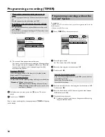 Preview for 38 page of Philips G-Code HDRW 720/69 Operating Instructions Manual