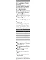 Предварительный просмотр 10 страницы Philips G470/30 User Manual