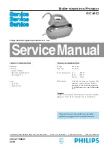 Philips GC 6022 Service Manual preview