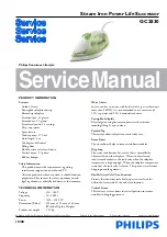 Philips GC2830 Service Manual предпросмотр