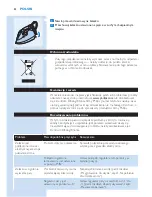 Предварительный просмотр 82 страницы Philips GC3100 SERIES User Manual