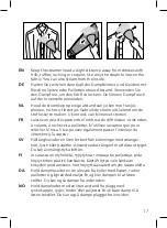 Preview for 17 page of Philips GC360 User Manual