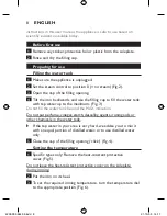 Preview for 8 page of Philips GC4400 series User Manual