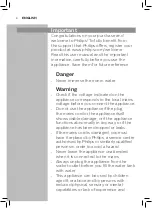 Preview for 4 page of Philips GC4549 User Manual