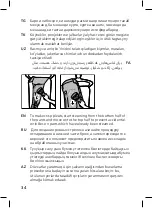 Предварительный просмотр 34 страницы Philips GC558 User Manual