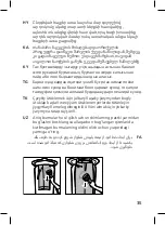 Предварительный просмотр 35 страницы Philips GC558 User Manual