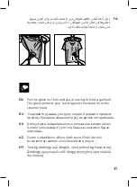 Предварительный просмотр 37 страницы Philips GC558 User Manual