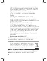 Preview for 8 page of Philips GC560 User Manual