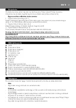 Предварительный просмотр 31 страницы Philips GC6400 SERIES User Manual