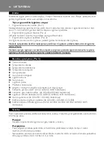 Предварительный просмотр 64 страницы Philips GC6400 SERIES User Manual