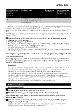 Предварительный просмотр 67 страницы Philips GC6400 SERIES User Manual