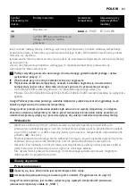 Предварительный просмотр 83 страницы Philips GC6400 SERIES User Manual