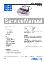 Philips GC7240 Servise Manual предпросмотр