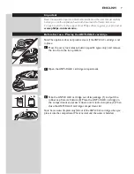 Предварительный просмотр 7 страницы Philips GC7600 series User Manual