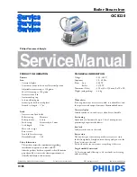 Philips GC8220 Service Manual preview