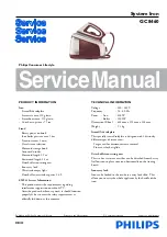 Philips GC8460 Service Manual preview