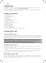 Preview for 4 page of Philips GC8900 Series User Manual