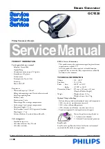 Preview for 1 page of Philips GC9220 Service Manual