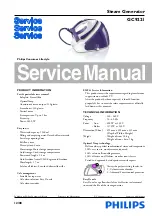 Philips GC9221 Service Manual preview