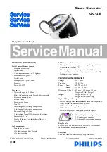 Philips GC9245 Service Manual preview