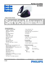 Philips GC9650 Service Manual preview