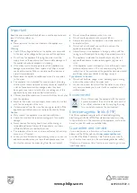 Preview for 8 page of Philips GC9930 Quick Start Manual