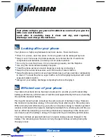 Preview for 62 page of Philips GENIE DB User Manual