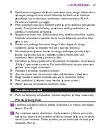 Preview for 67 page of Philips Geometricks 10 in 1 HP4698 Owner'S Manual